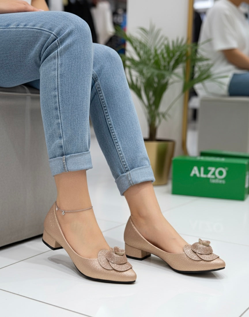 Ladies causal Court Shoes C8600099-PCH